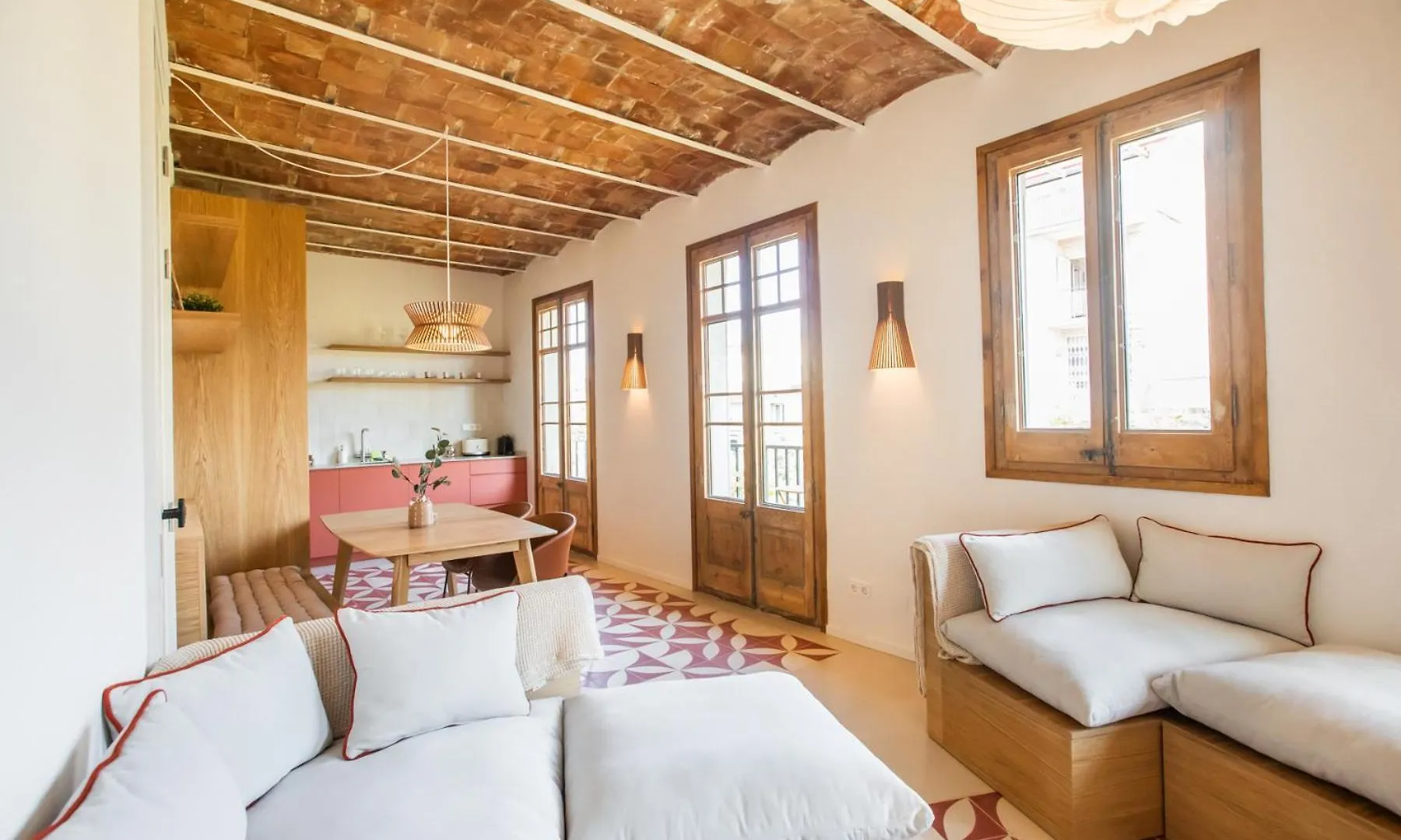 42Par1049 - Super Bright 3Br In Sant Antoni Apartment Barcelona