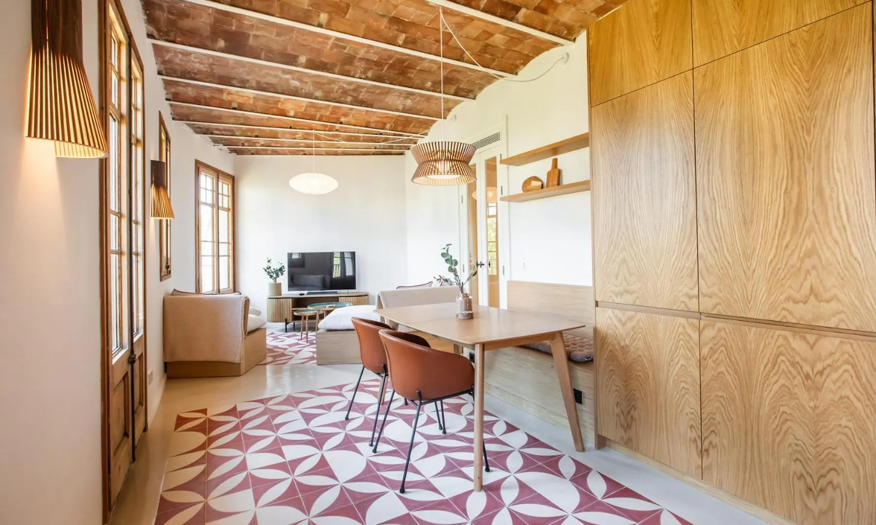 42Par1049 - Super Bright 3Br In Sant Antoni Apartment Barcelona Spain