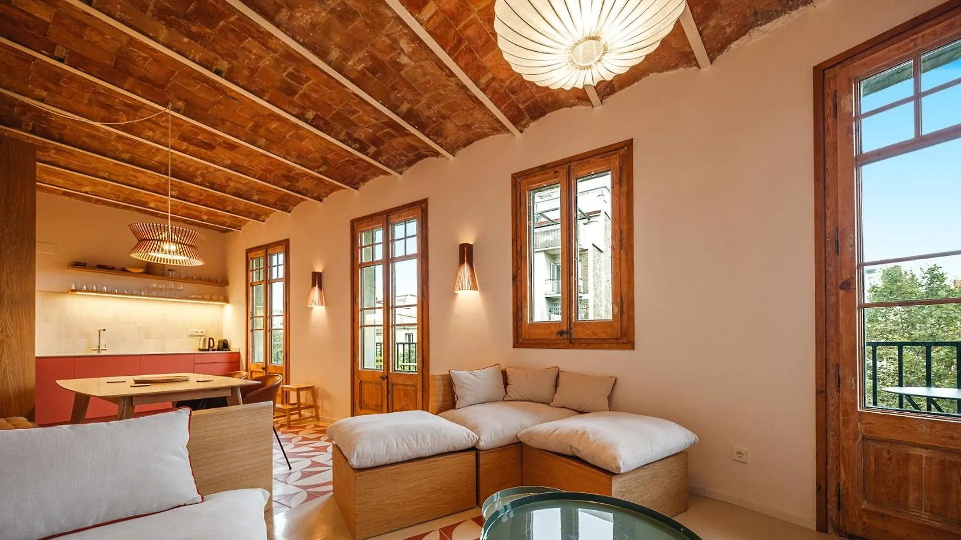 דירות ברצלונה 42Par1049 - Super Bright 3Br In Sant Antoni ספרד